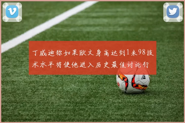 丁威迪称如果欧文身高达到1米98技术水平将使他进入历史最佳讨论行列