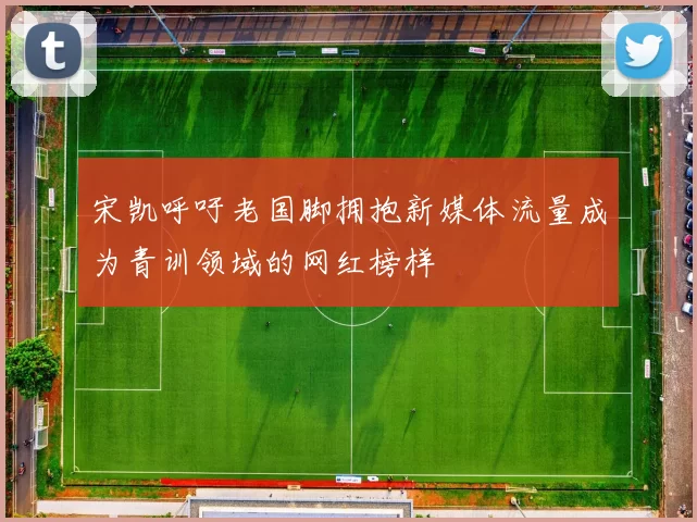 宋凯呼吁老国脚拥抱新媒体流量成为青训领域的网红榜样